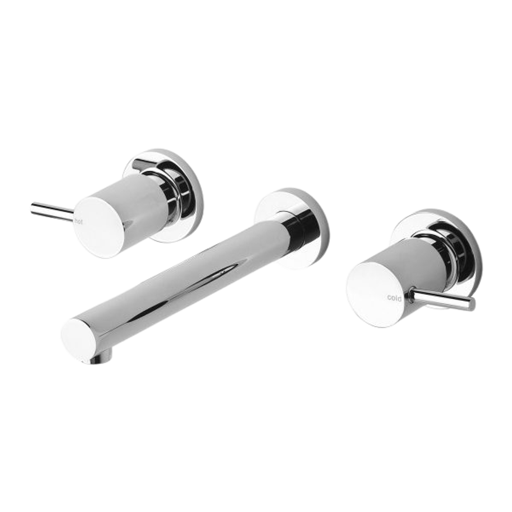 Vivid Pin Lever Bath Set 200mm Chrome