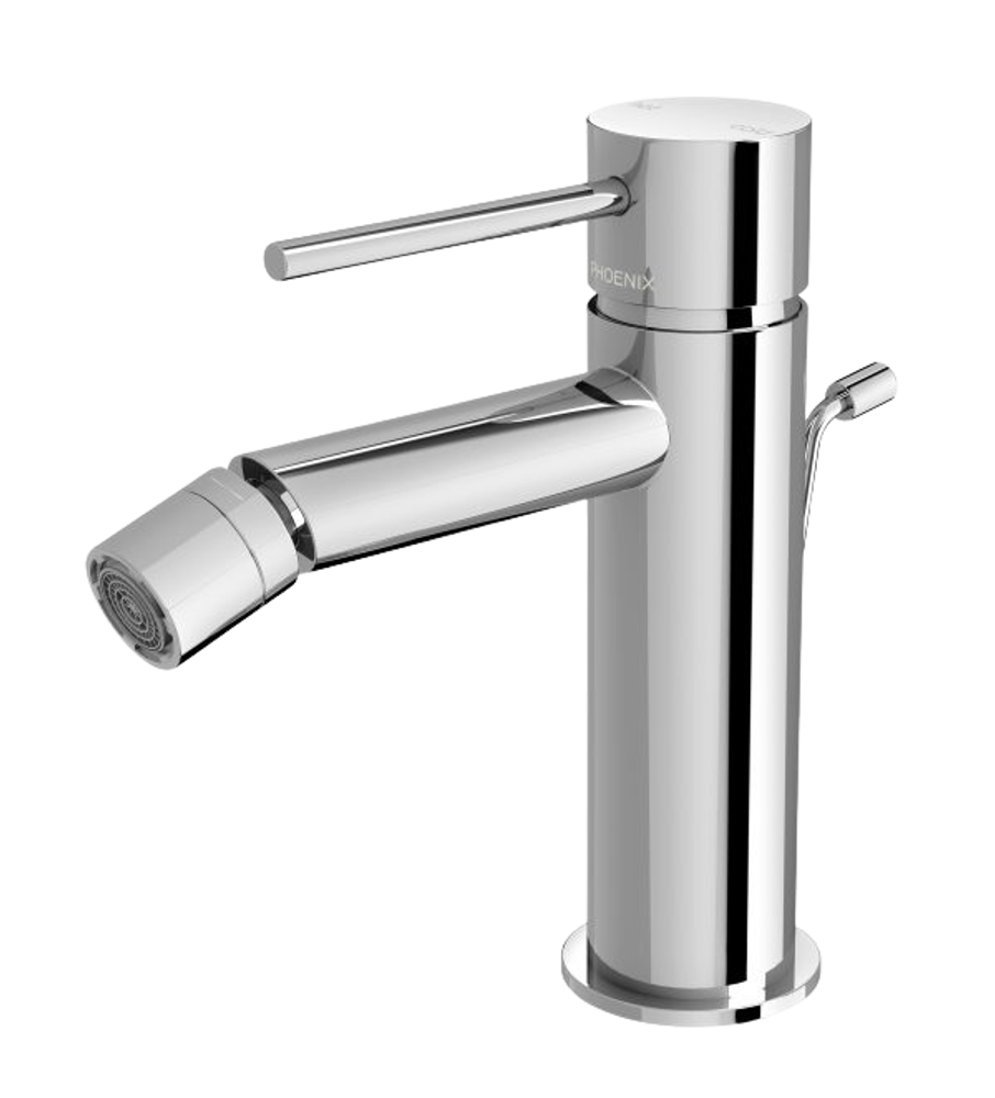 Vivid Slimline Bidet Mixer with Pop-Up Waste Chrome