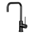 Vivid Slimline Sink Mixer 160mm Squareline Matte Black