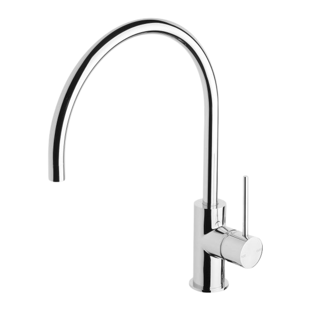 Vivid Slimline Sink Mixer 220mm Gooseneck Chrome