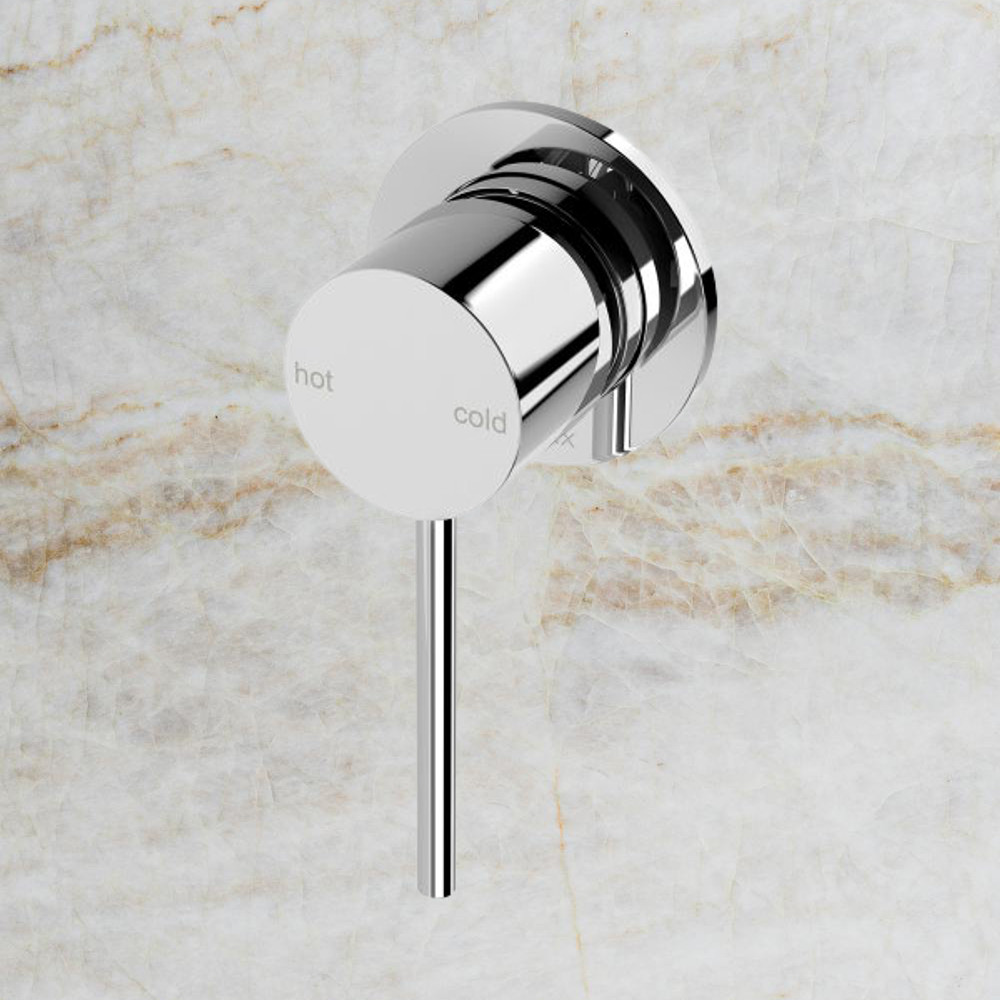 Vivid Slimline Shower / Wall Mixer 60mm Backplate  Chrome