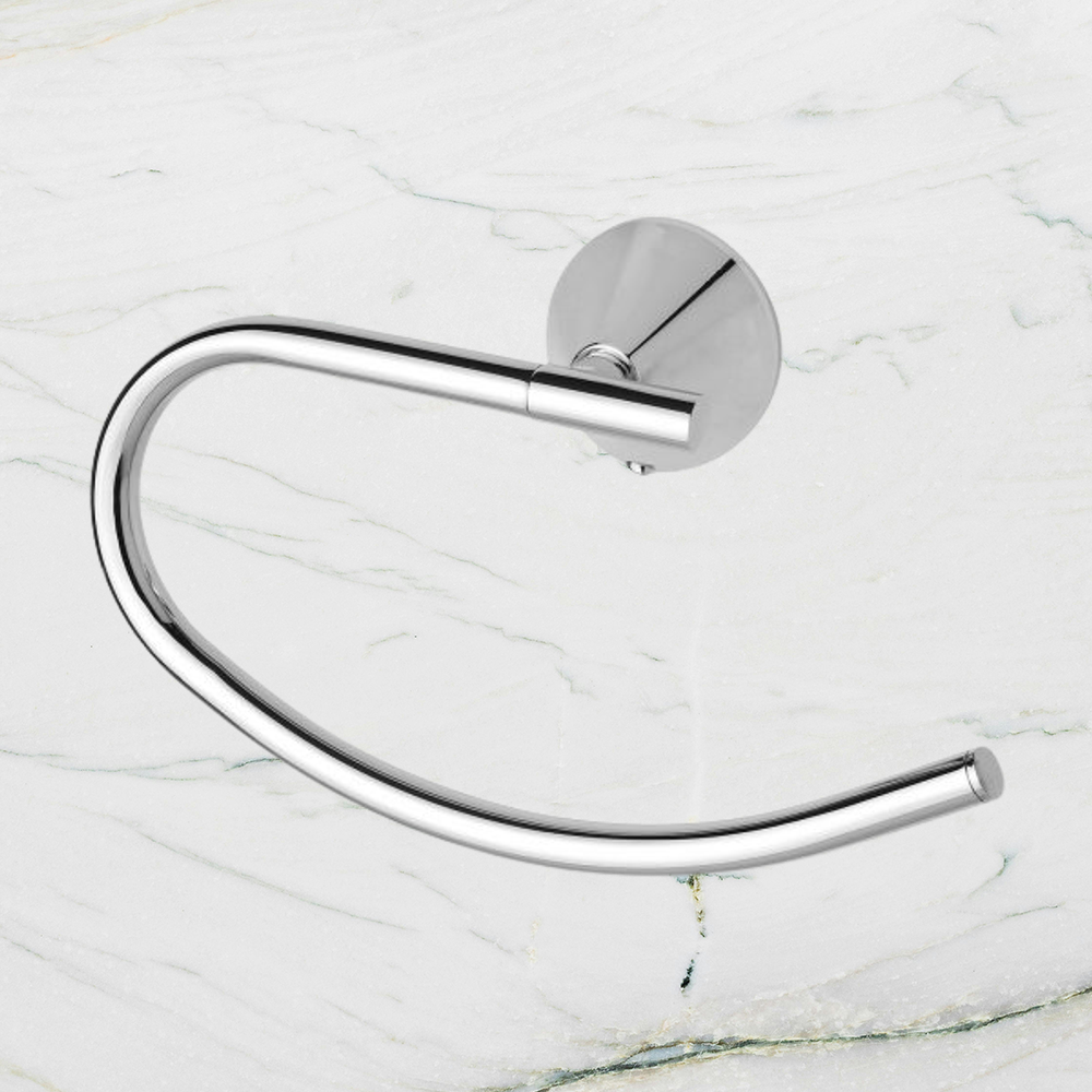 Ivy Hand Towel Holder Chrome