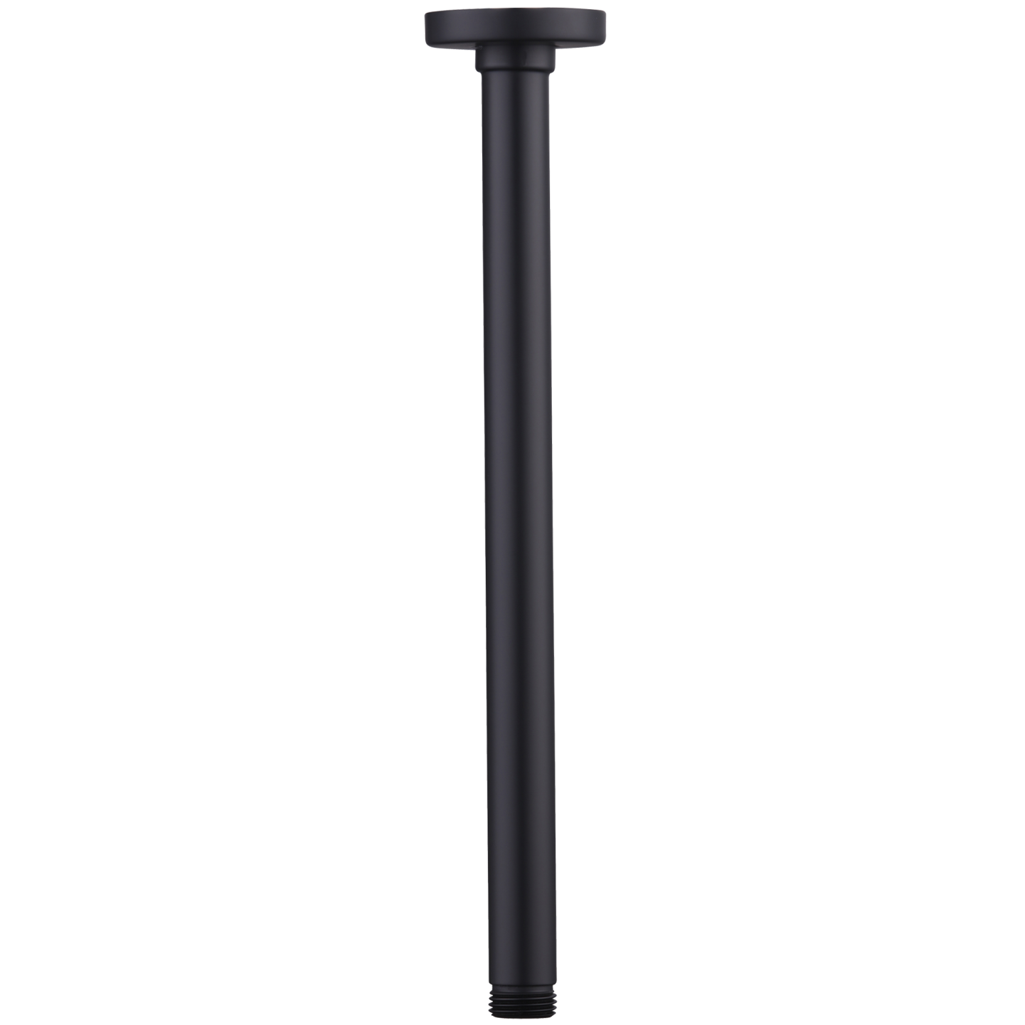 Rome Ceiling Mounted Shower Arm Matte Black