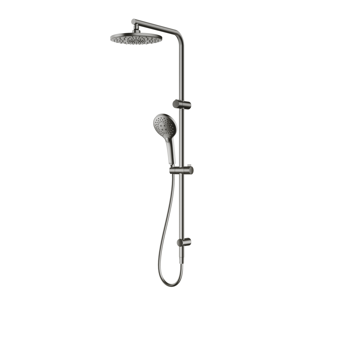 Rome Dual Shower Set Gunmetal