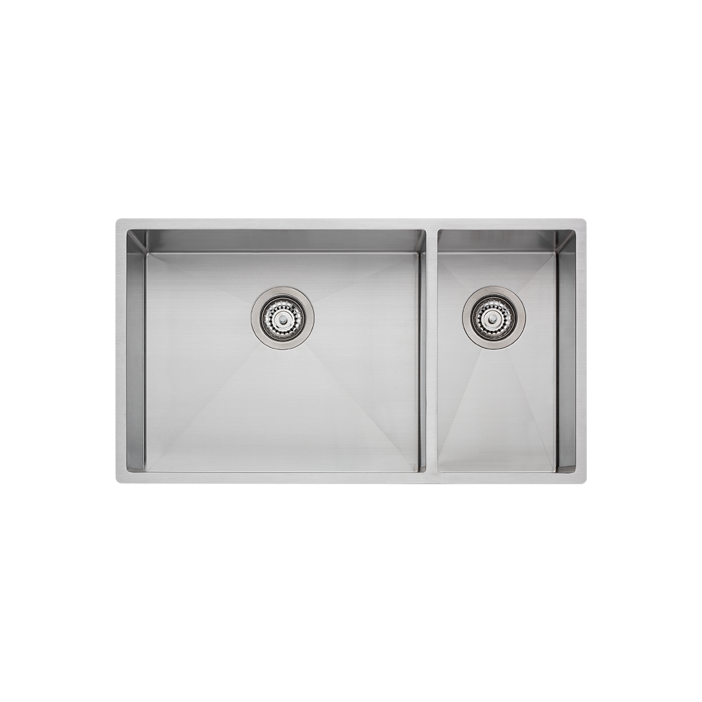 Spectra 1 And 1/2 Bowl Sink Natural Steel