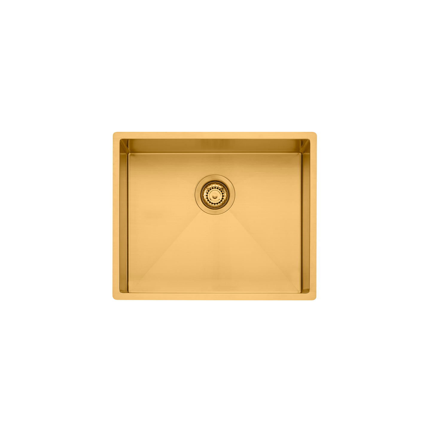 Spectra Single Bowl Sink Brushed Gold