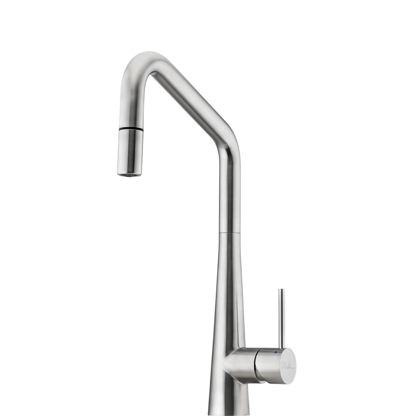 Essente Stainless Steel Square Goose Neck Pull Out Mixer Stainless Steel