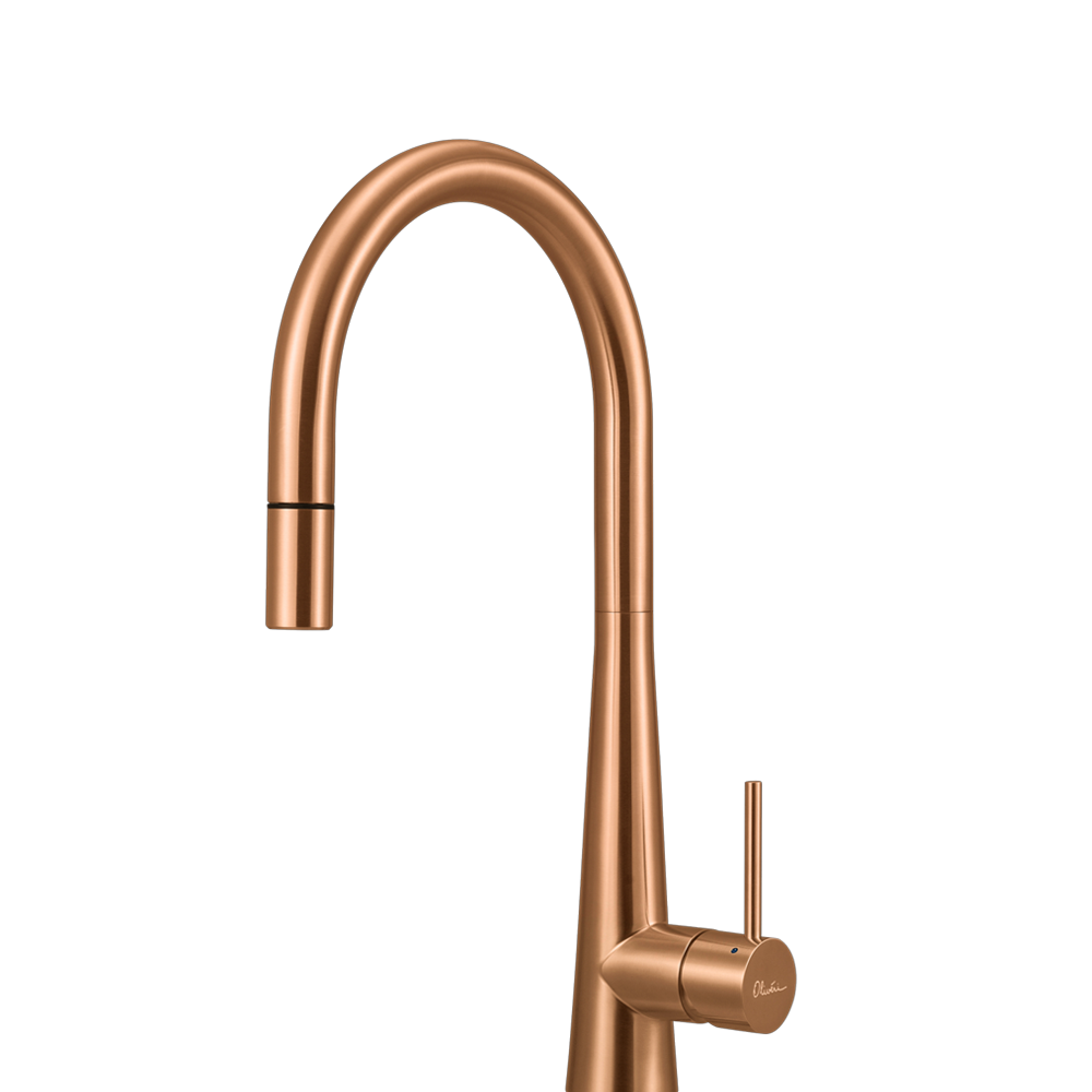 Essente 316 Stainless Steel Goose Neck Pull Out Mixer Lead Free Copper