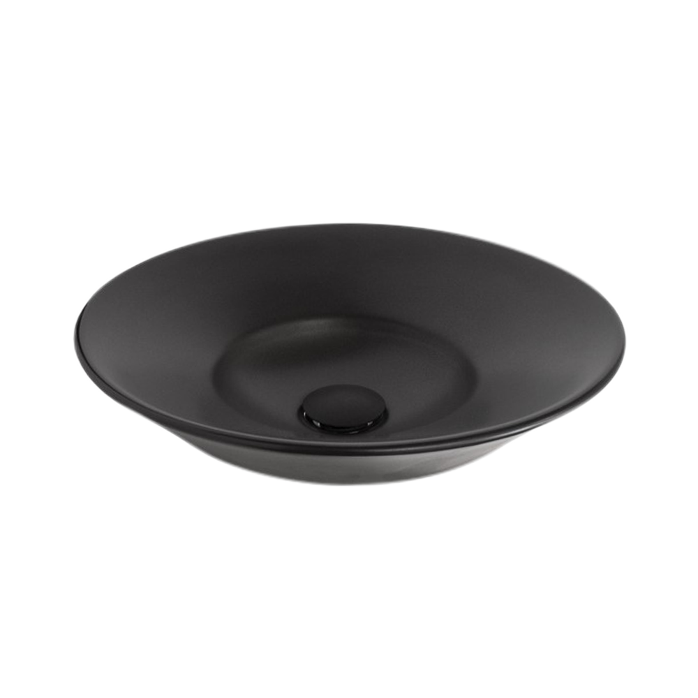 Venus Matte Black Semi-Inset Basin