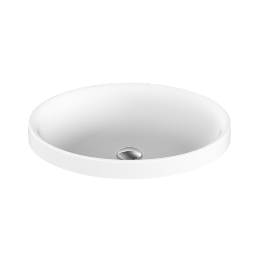 Dignity Gloss White Semi-Inset Basin