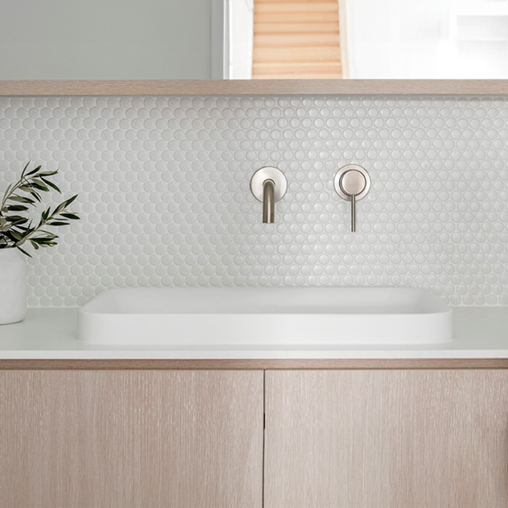 Pride Matte White Semi-Inset Basin