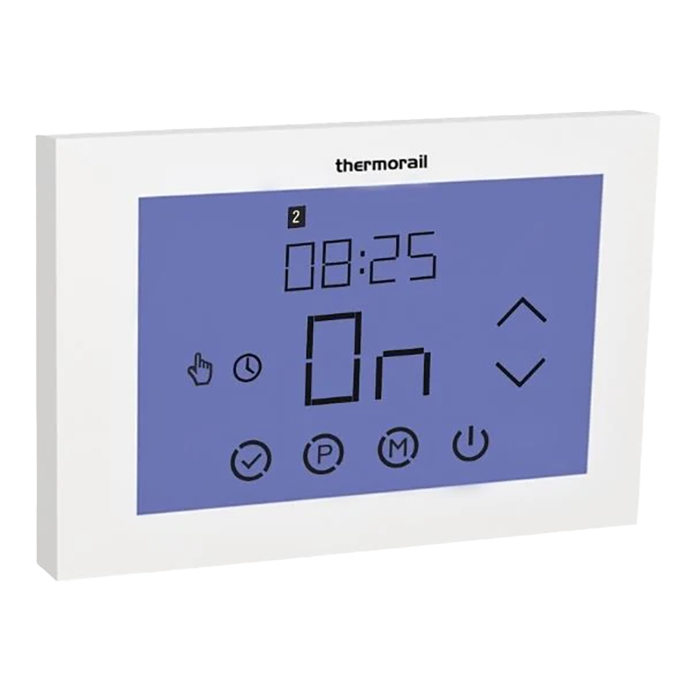 Landscape Touch Screen 7 Day Timer White