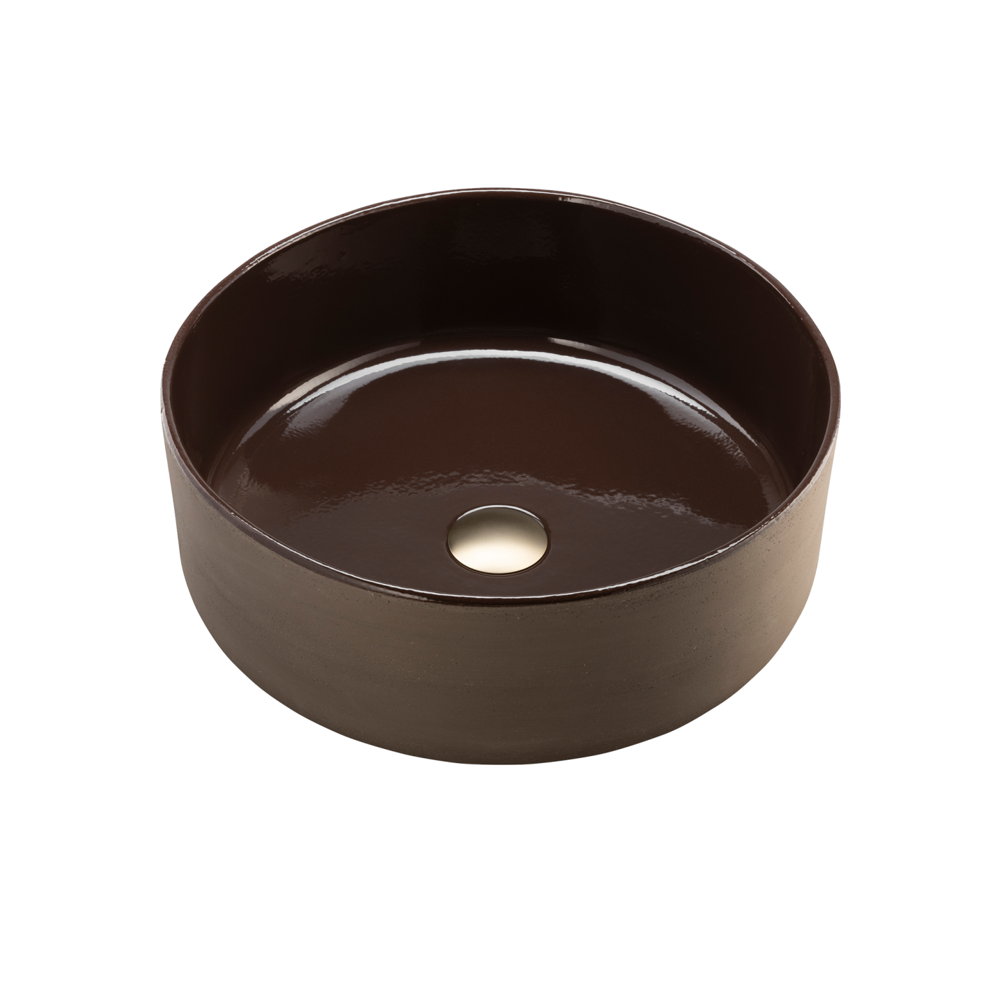 Terzofoco Circular Counter Top Basin Natural Earth