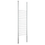 Thermogroup Straight Round Floor to Ceiling Heated Towel Rail Polished Stainless Steel