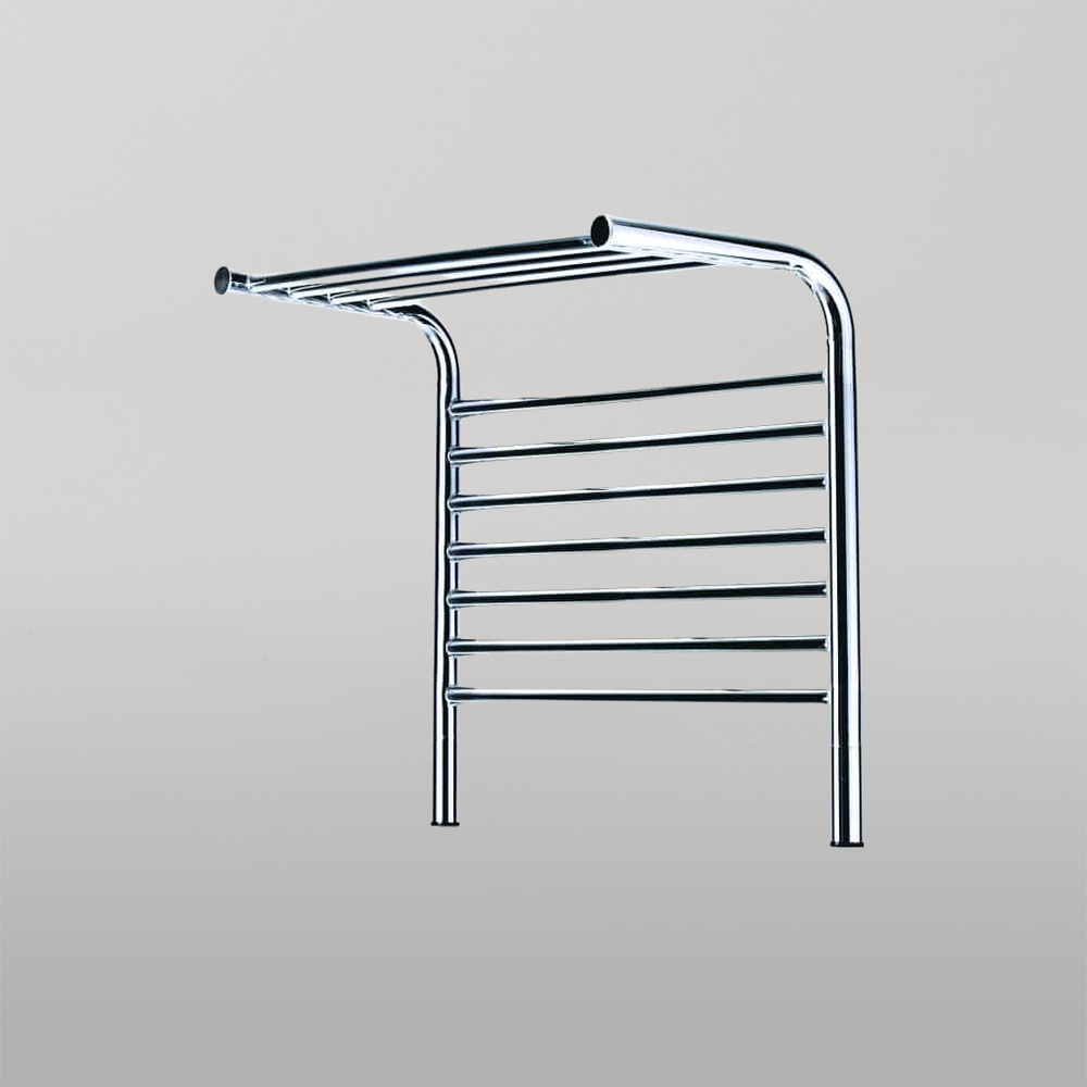 Jeeves Tangent M Heated Towel Rail Polished Stainless Steel