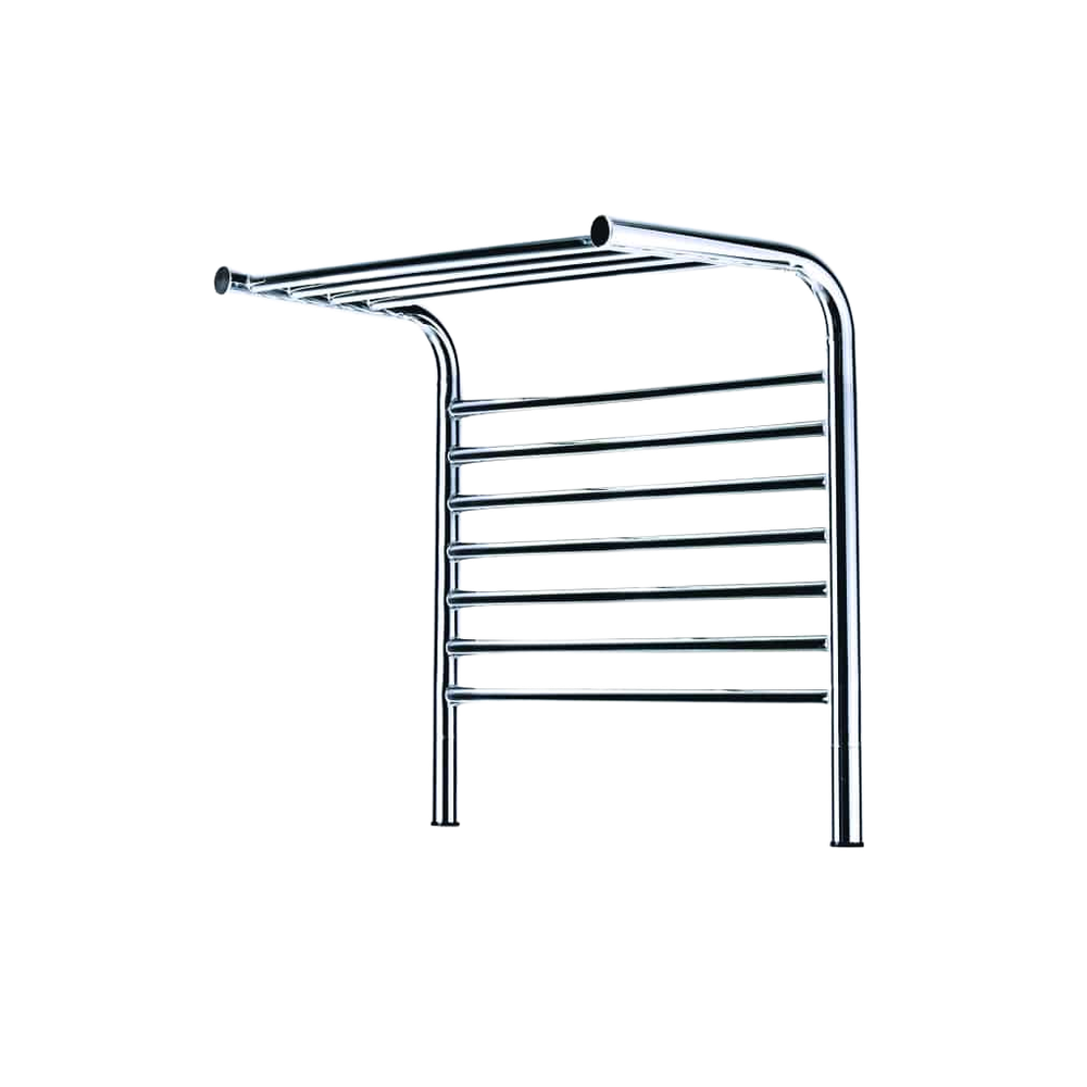 Jeeves Tangent M Heated Towel Rail Polished Stainless Steel