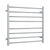 Straight Round Ladder Heated Towel Rail 750mm Polished Stainless Steel