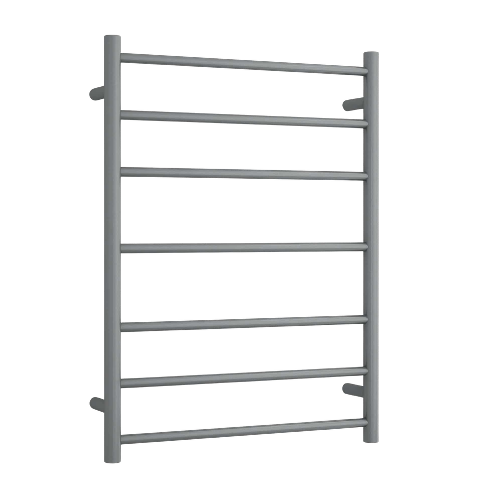 Round Ladder Heated Towel Rail Gunmetal