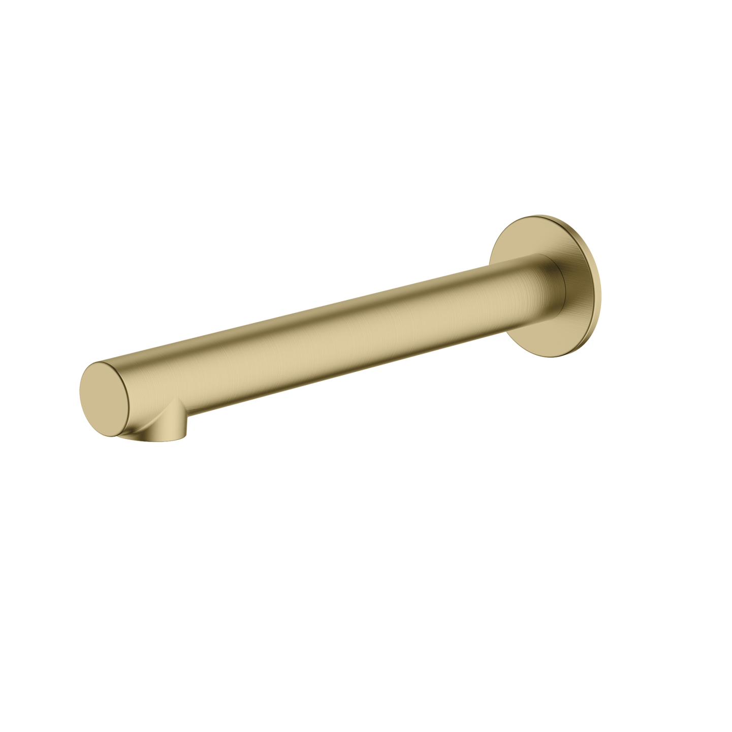 Venice Straight Wall Spout Classic Gold