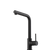 Venice Pull Out Right Angle Mixer Matte Black