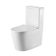 Oliveri Vienna Back To Wall Toilet Suite White