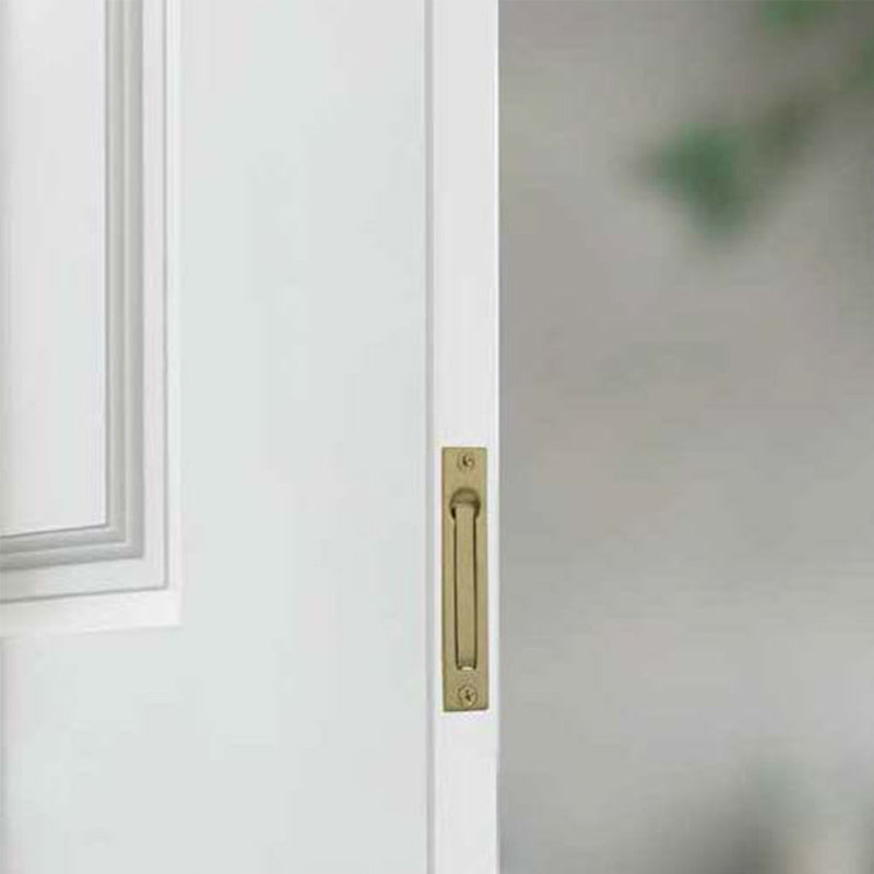 Lockwood Vivid Edge Pull Satin Brass