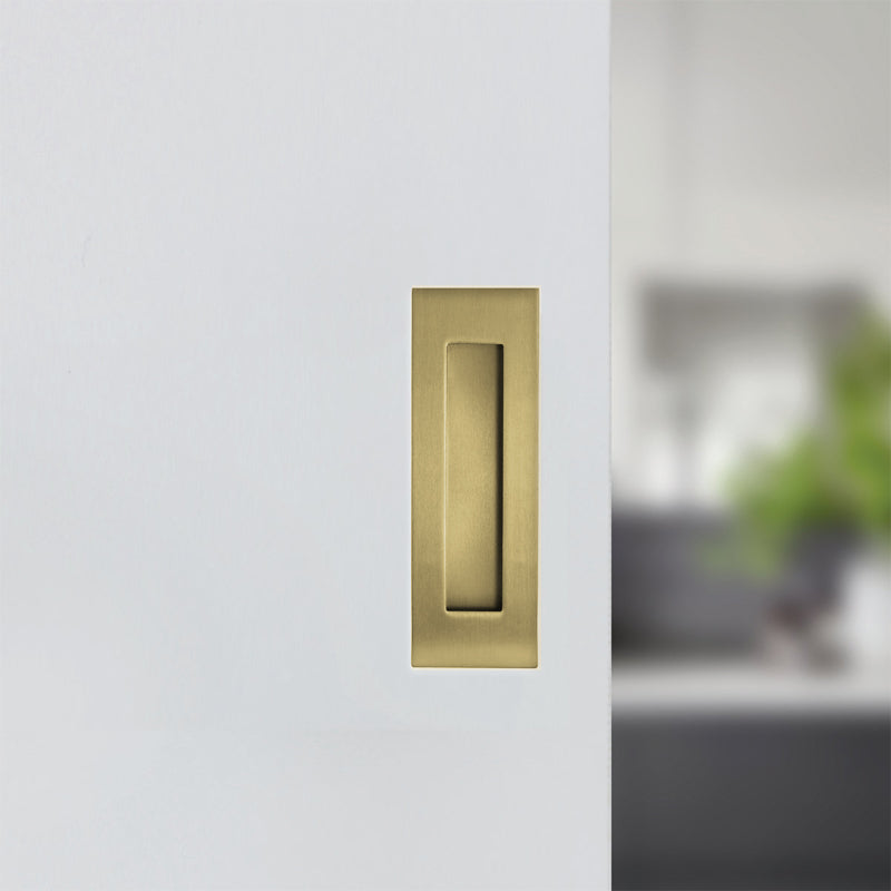 Lockwood Vivid 150mm Flush Pull Satin Brass