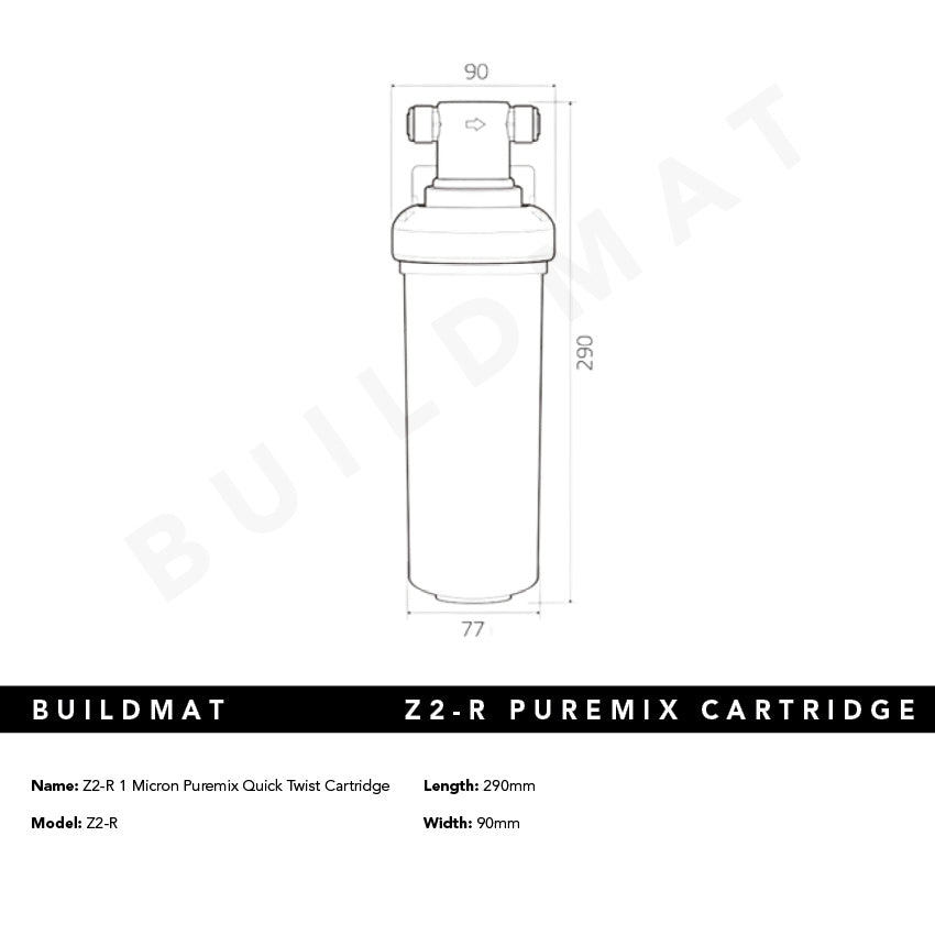 Z2-R 1 Micron Puremix Quick Twist Cartridge