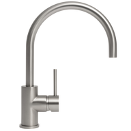 Ashanti Brushed Nickel Gooseneck Mixer