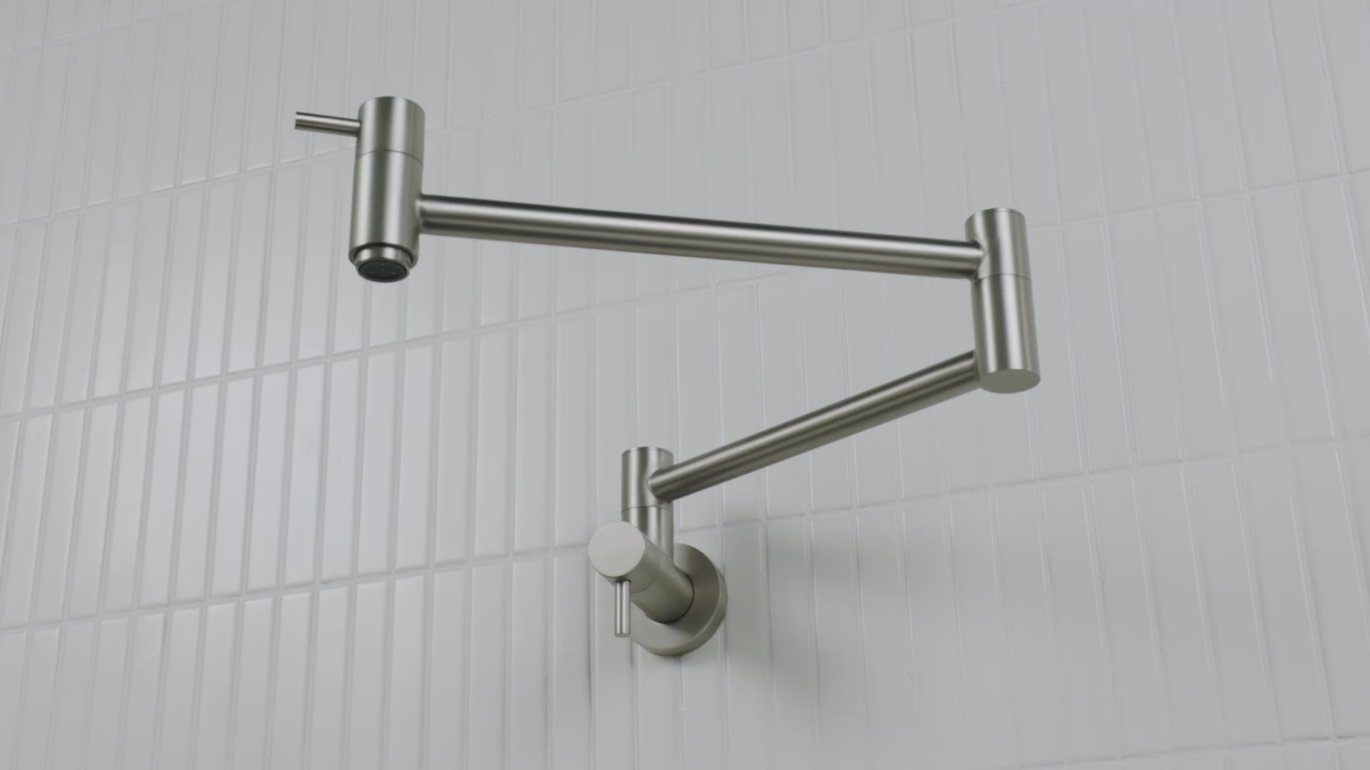 Winslow Wall Pot Filler Brushed Nickel