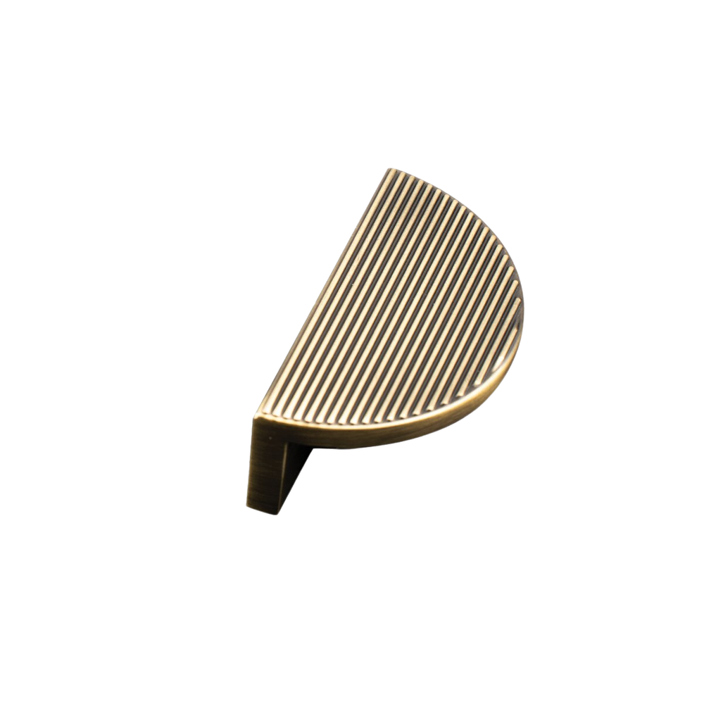 Momo Barrington Eclipse Ribbed 64mm Dark Brushed Brass