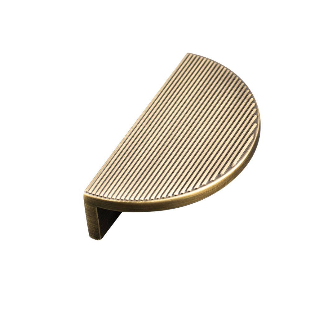 Momo Barrington Eclipse Ribbed 96mm Dark Brushed Brass