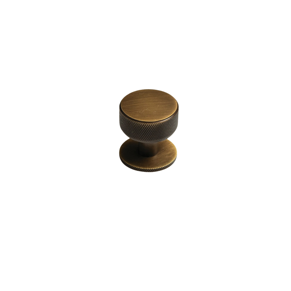 Momo Belgravia Solid Brass Round Knob 35mm Bronze