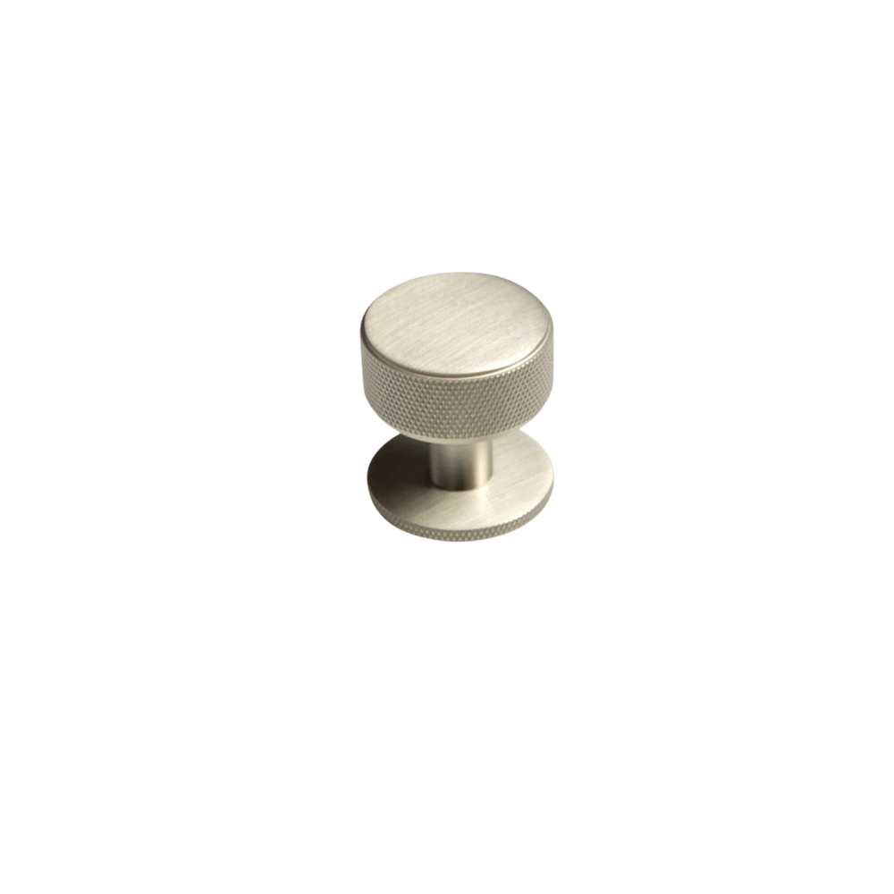 Momo Belgravia Solid Brass Round Knob 35mm Dull Brushed Nickel