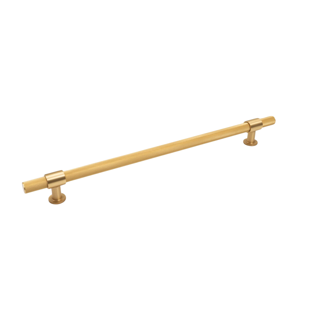 Momo Belgravia 416mm Solid Brass  Appliance Pull Brushed Satin Brass