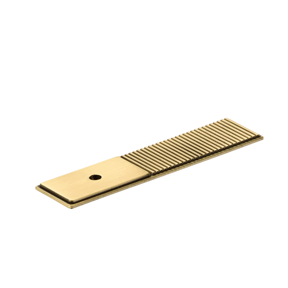 Momo Barrington Knob Backplate 32mm Matte Brass