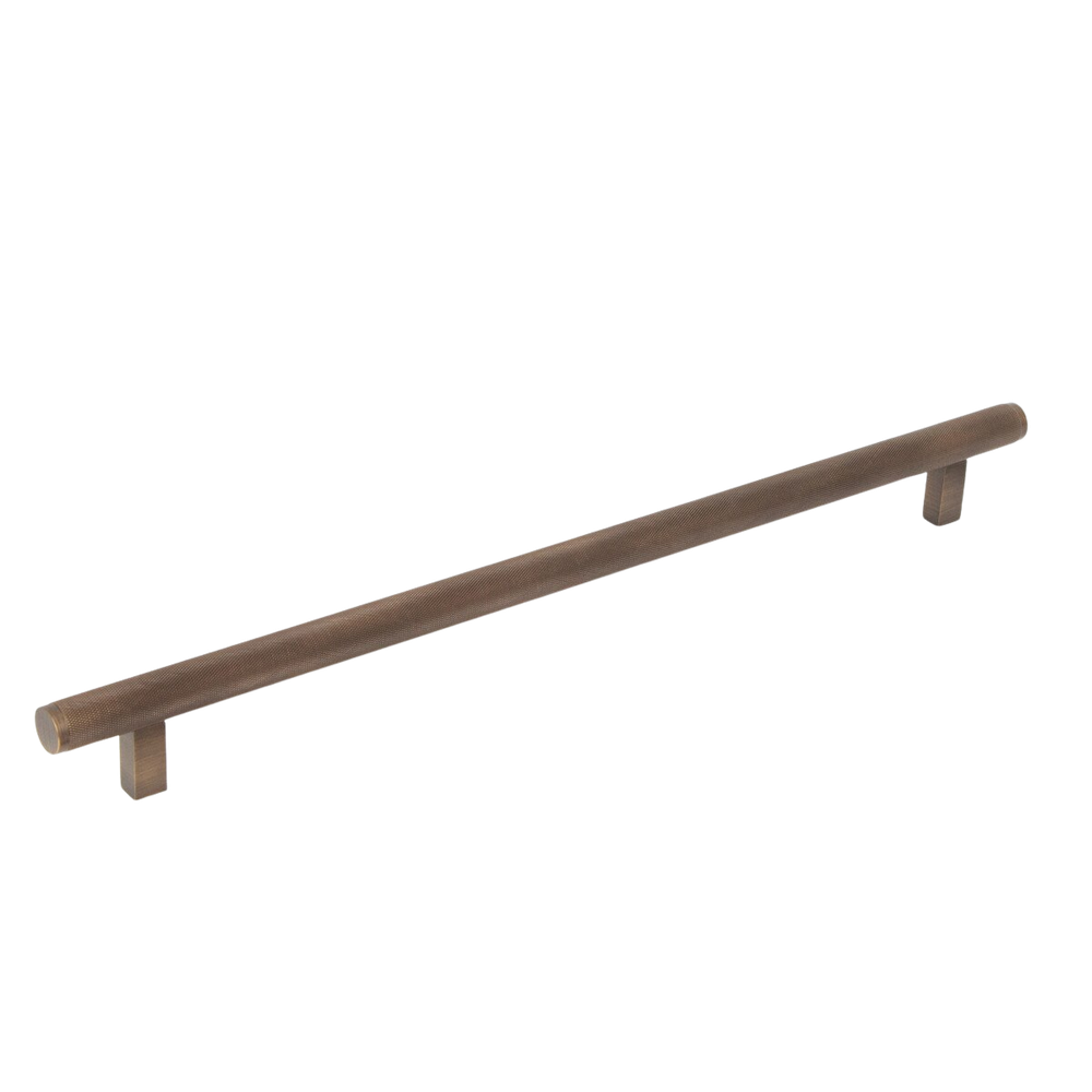 Momo Bellevue Solid Brass Knurled Appliance Pull 416mm Bronze