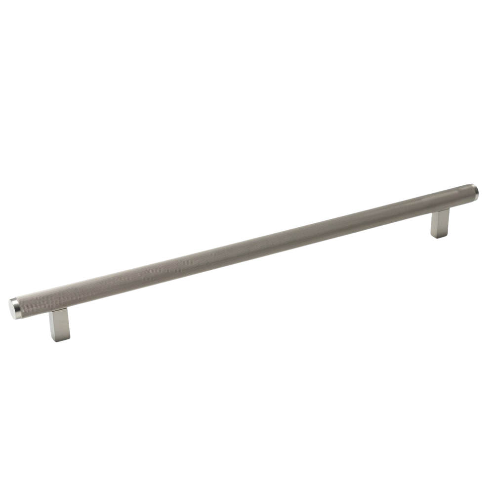 Momo Bellevue Solid Brass Lined Appliance Pull 416mm Dull Brushed Nickel