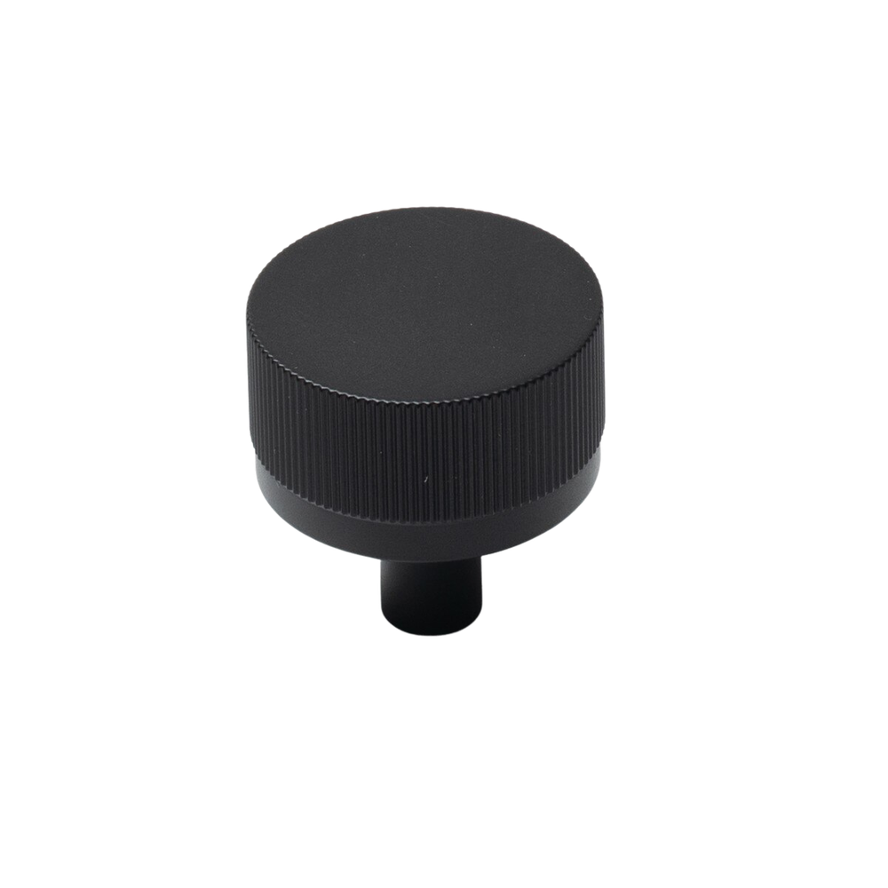 Momo Bellevue Solid Brass Lined Knob 35mm Matte Black