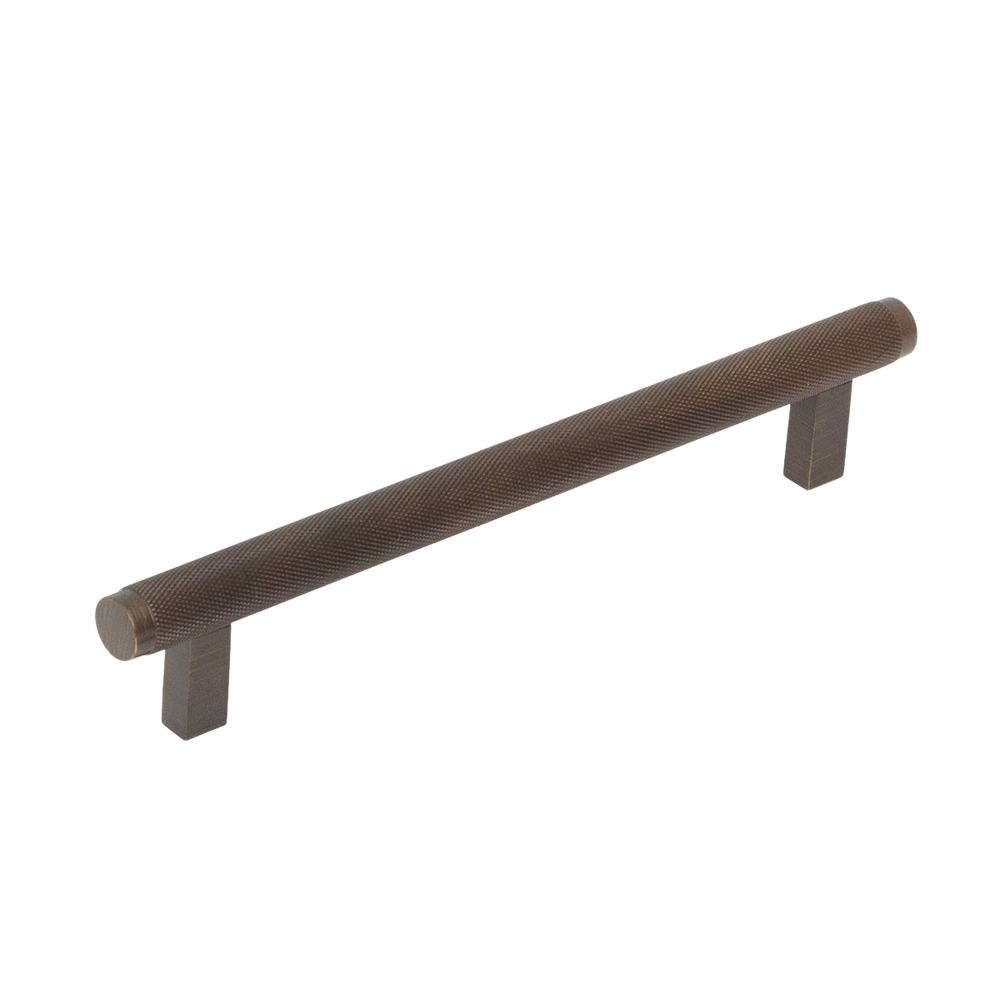 Momo Bellevue Solid Brass Knurled Bar Pull 160mm Bronze