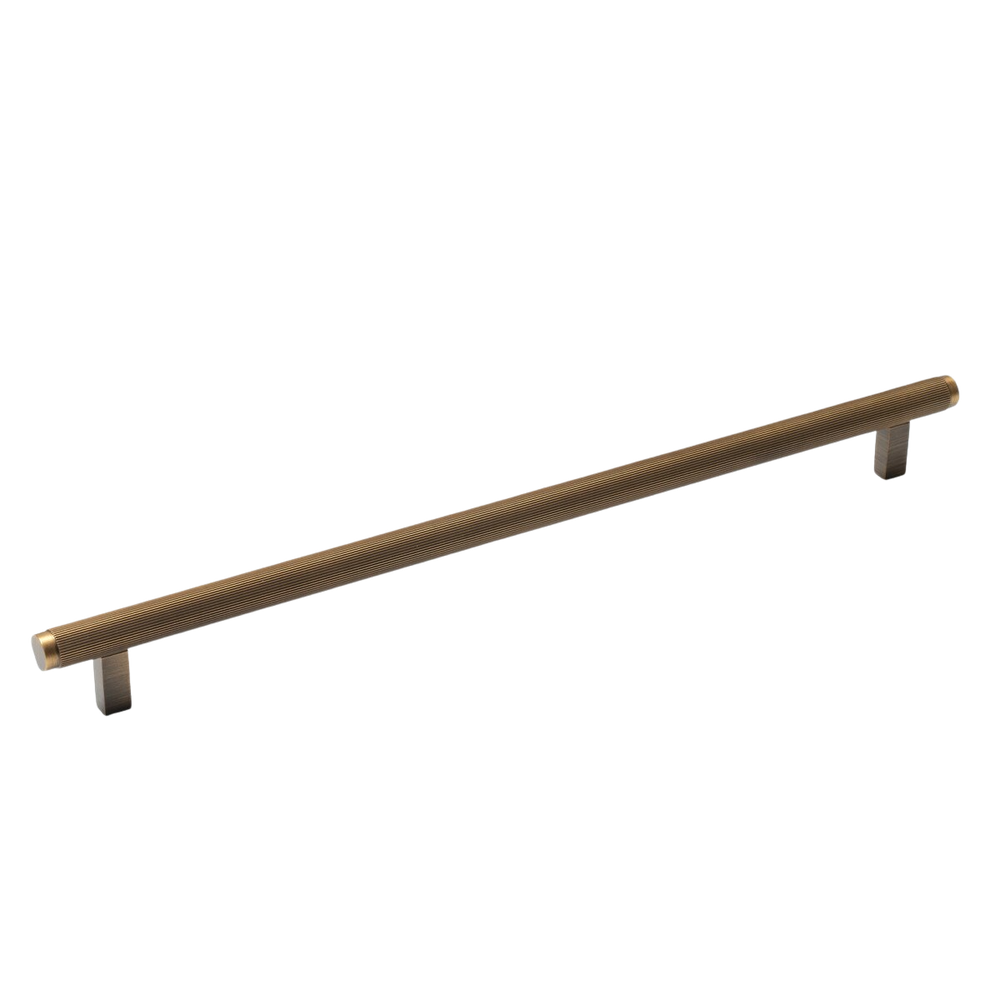 Momo Bellevue Solid Brass Plain Lined Bar Pull 320mm Bronze