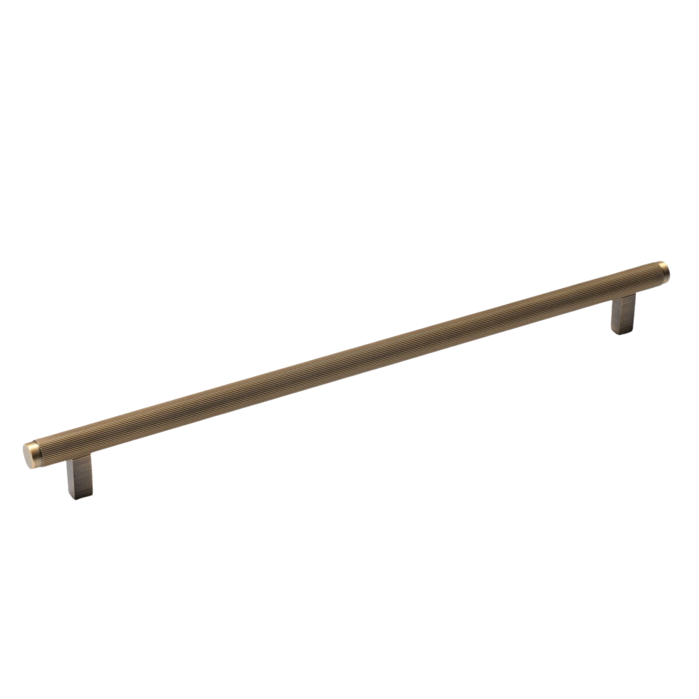 Momo Bellevue Solid Brass Lined Bar Pull 320mm Dark Brushed Brass