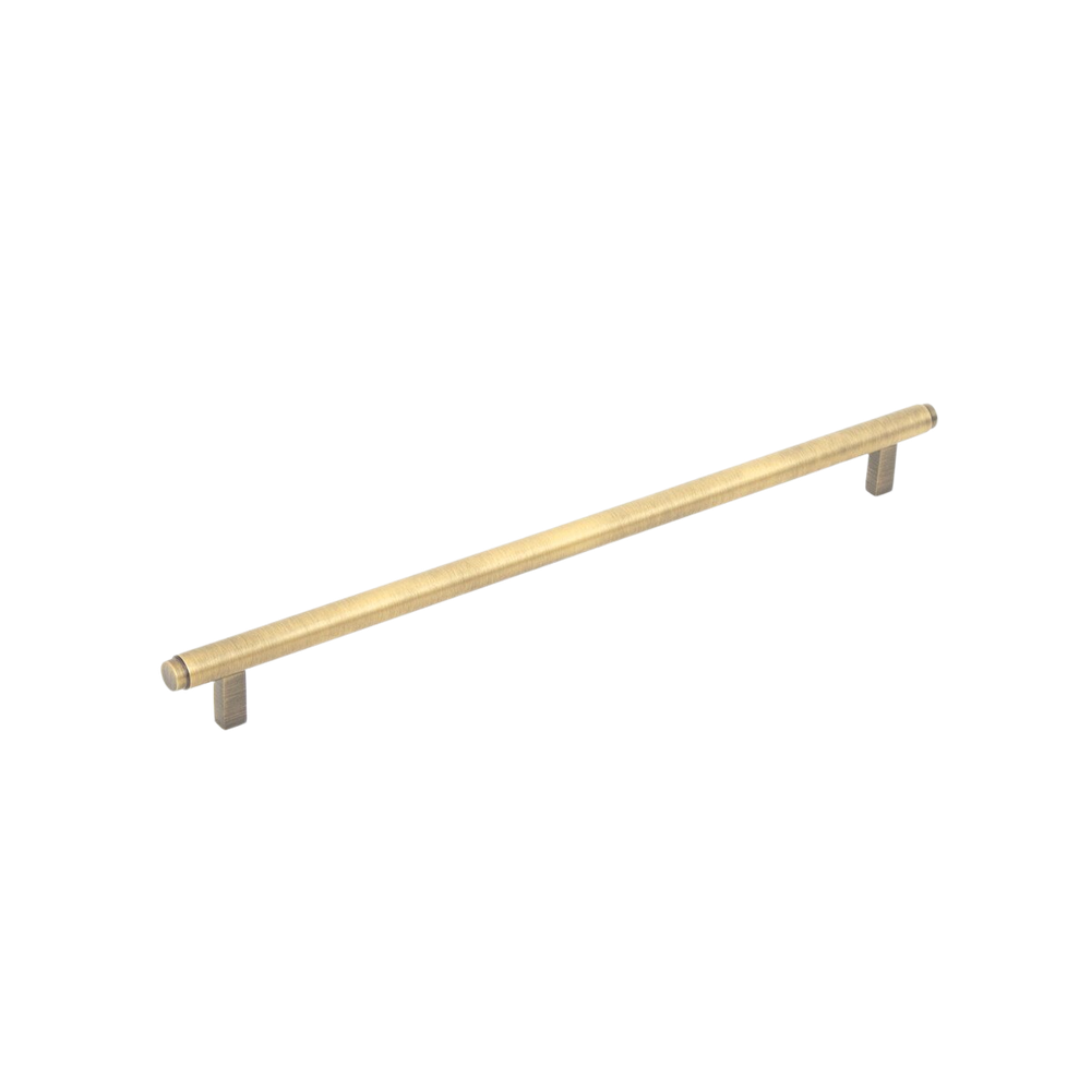 Momo Bellevue Solid Brass Plain Bar Pull 320mm Dark Brushed Brass