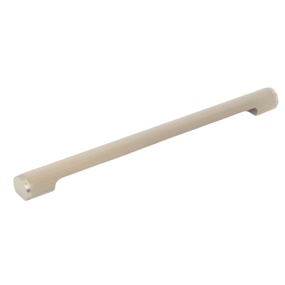 Momo Manhattan Solid Brass Pull Handle 320mm Dull Brushed Nickel