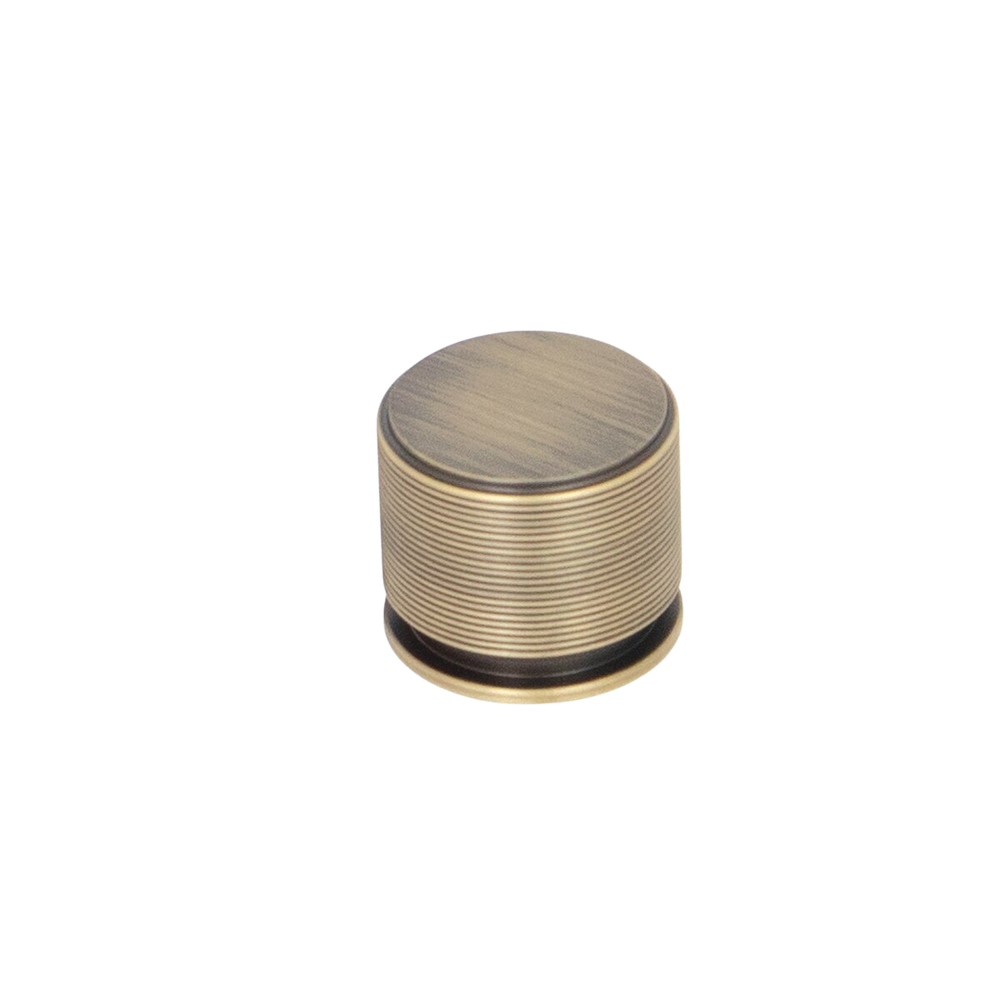 Momo Sussex Solid Brass Knob 35mm Dark Brushed Brass