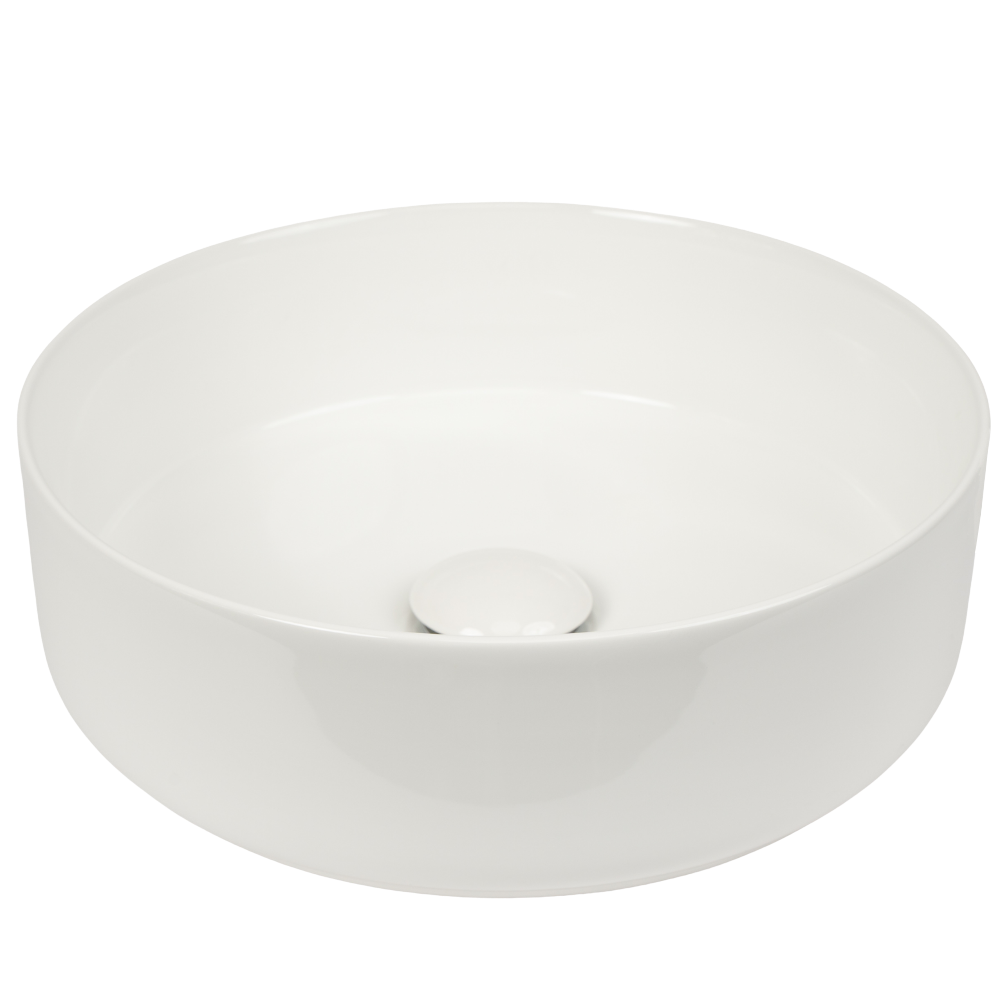 Navi Gloss White Circle Basin