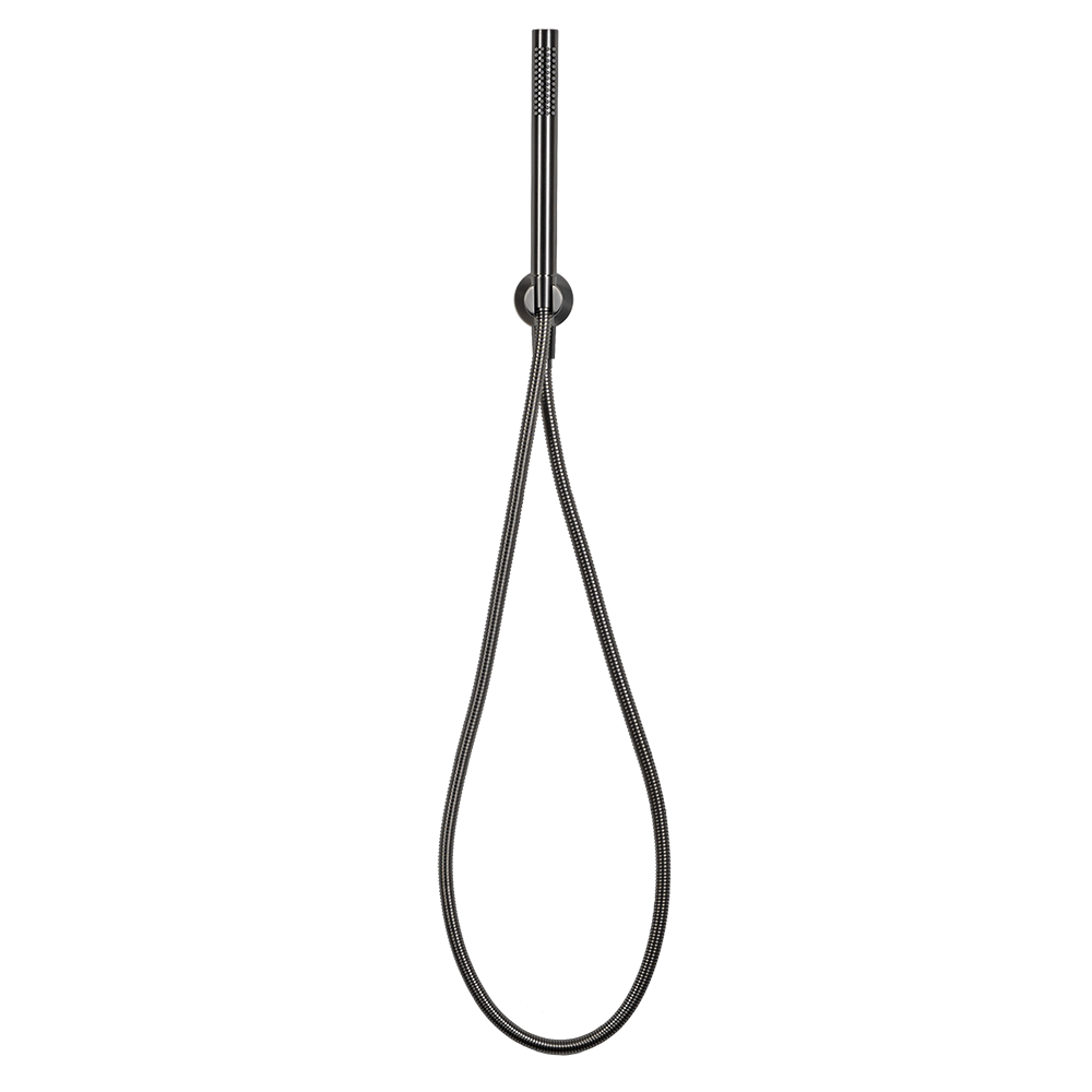 Mira Brushed Gunmetal Hand Shower and Hose