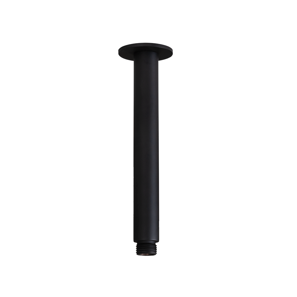 Mira Matte Black Ceiling Shower Arm