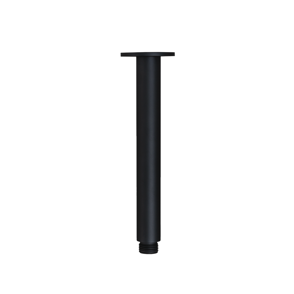 Mira Matte Black Ceiling Shower Arm