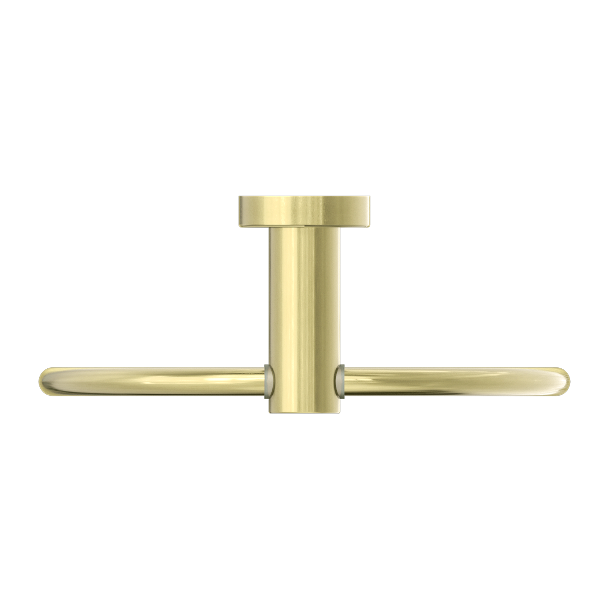 Mecca Hand Towel Ring Brushed Gold